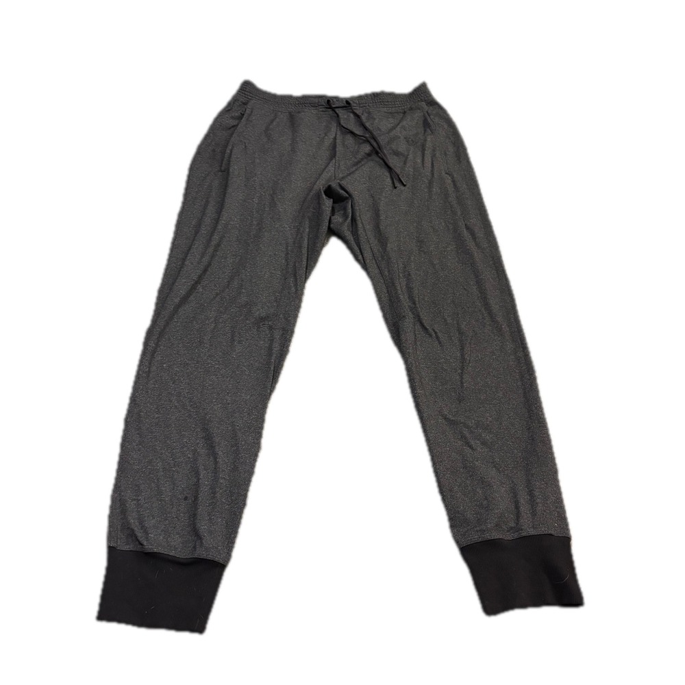 Lululemon Mens ABC Jogger Charcoal Gray Heather Performance Pants Size XL